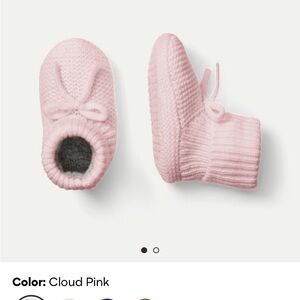 Bombas Baby Bow Gripper Slipper